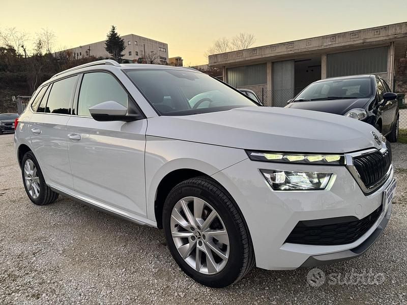 Usata Skoda Kamiq Style 90 CV (66 kW) 2022 Bianco SUV