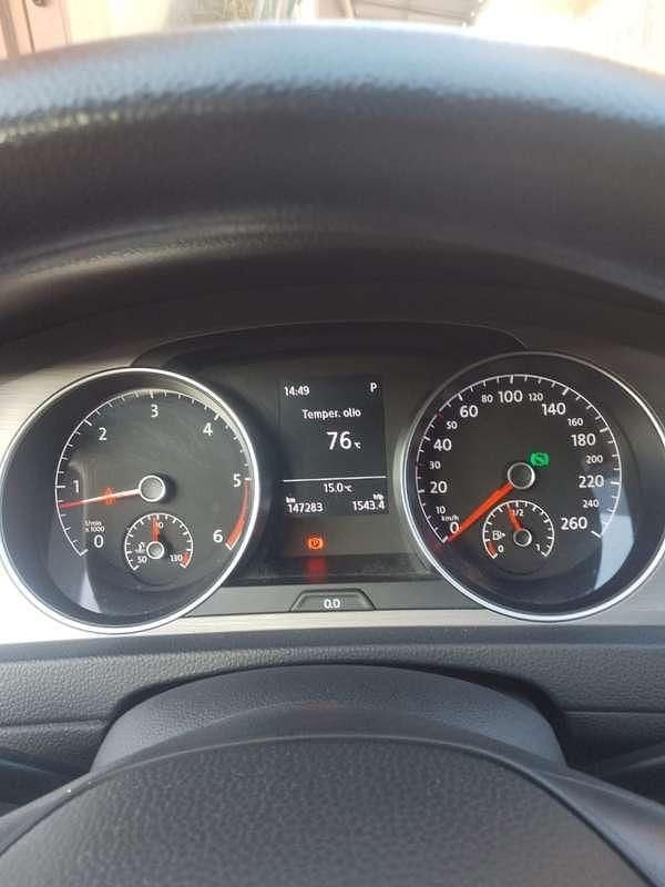 Usata VW Golf VII 110 CV (80 kW) 2015 Grigio Berlina