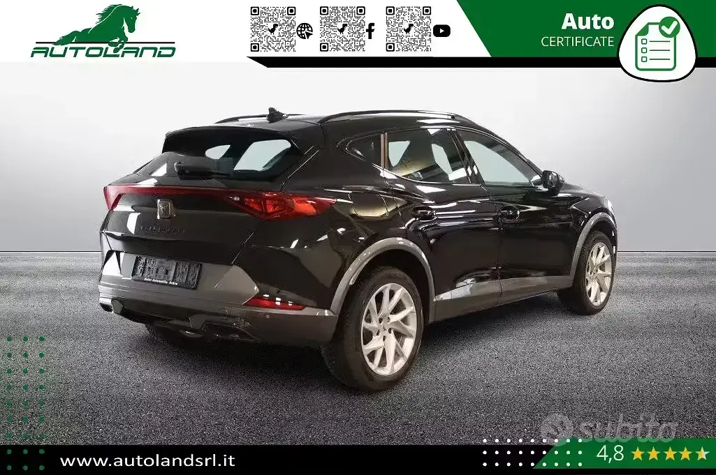 Usata Cupra Formentor 150 CV (110 kW) 2022 Nero SUV