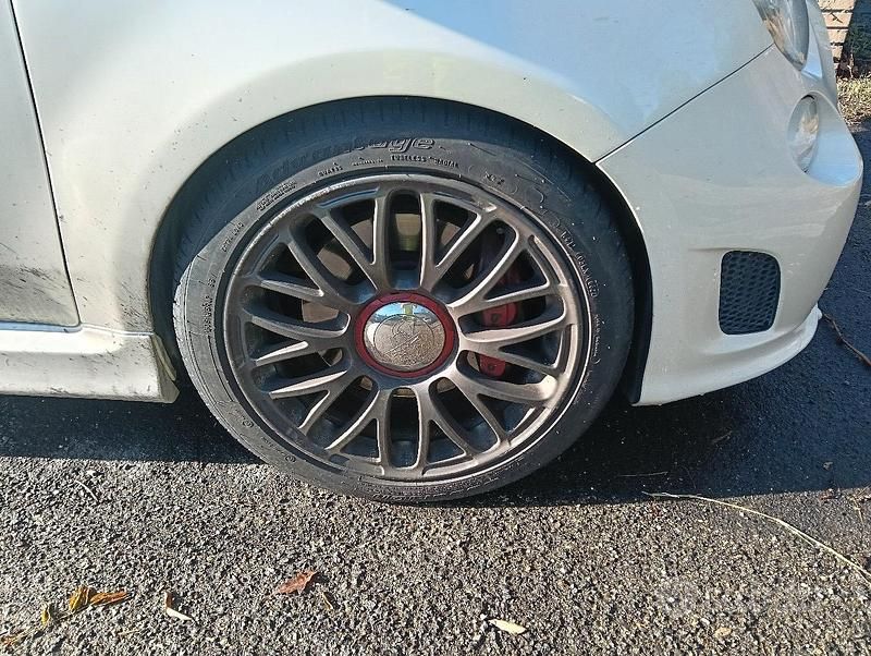 Usata Abarth 500 2009 Bianco Berlina