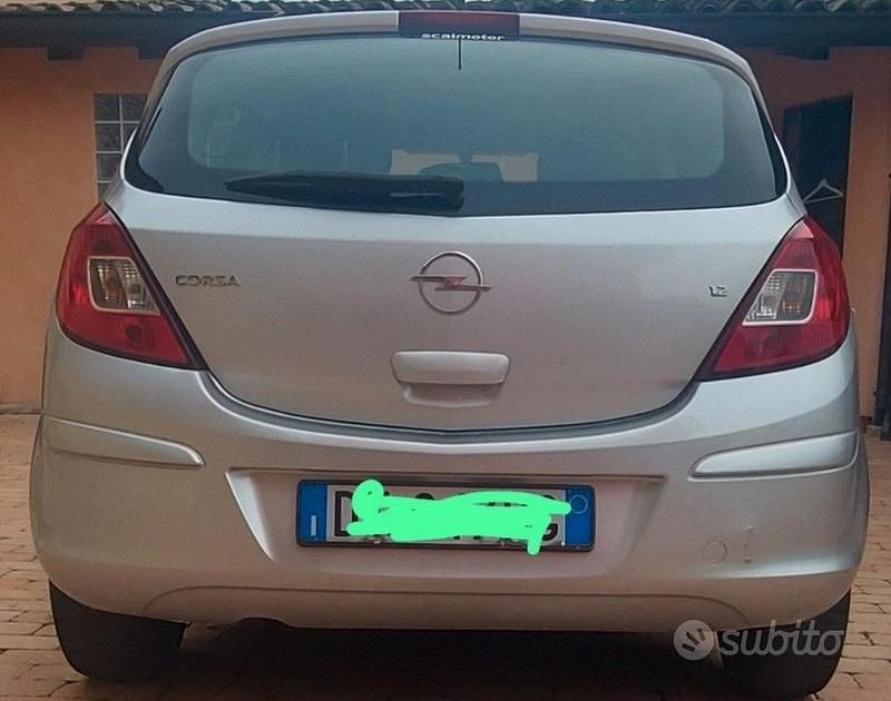 Usata Opel Corsa Enjoy 80 CV (58 kW) 2008 Grigio Utilitaria