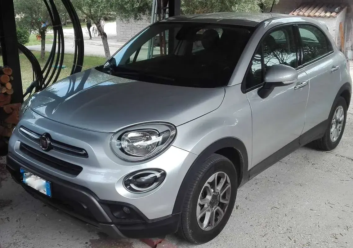 Usata Fiat 500X Cross 95 CV (69 kW) 2020 Argento SUV
