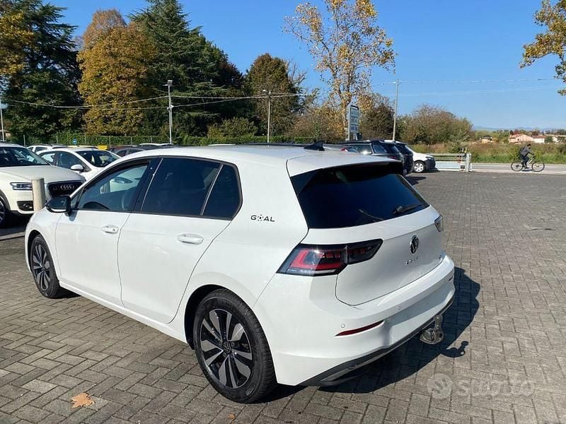 Usata VW Golf VIII Goal 150 CV (110 kW) 2025 Bianco Berlina