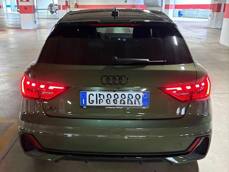 Usata Audi A1 Sportback S-Line 116 CV (85 kW) 2024 Verde Utilitaria