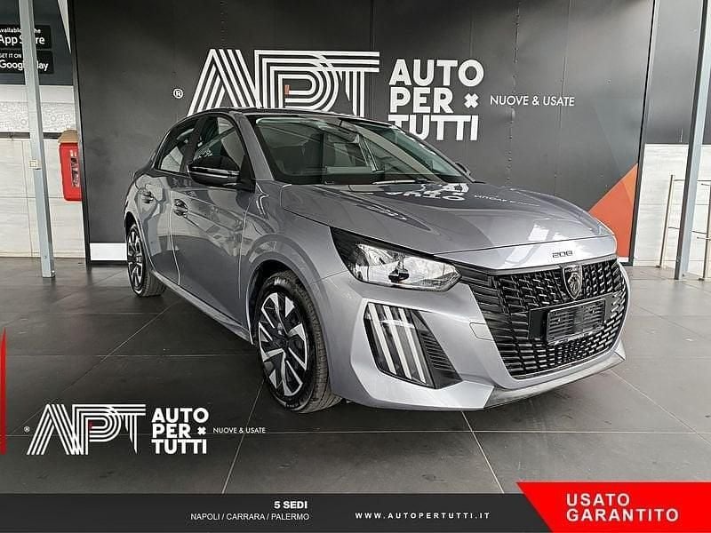 Usata Peugeot 208 Active 101 CV (74 kW) 2024 Grigio scuro Utilitaria