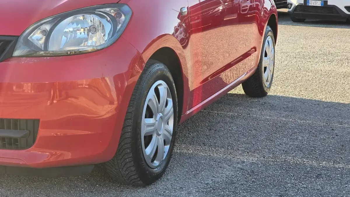 Usata Skoda Citigo Active 59 CV (43 kW) 2012 Rosso Utilitaria