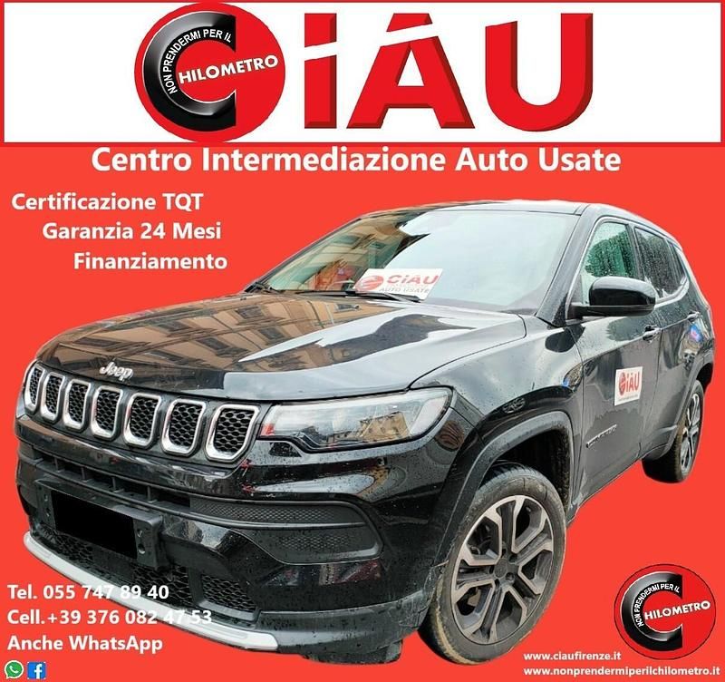 Usata Jeep Compass Altitude 130 CV (95 kW) 2024 Nero SUV