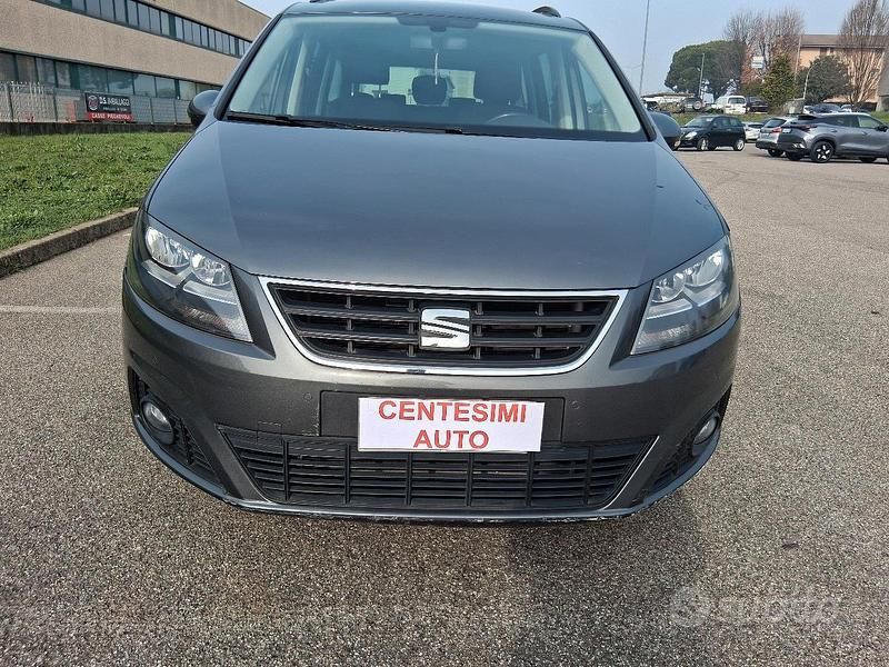 Usata Seat Alhambra 4Drive 150 CV (110 kW) 2016 Grigio Monovolume