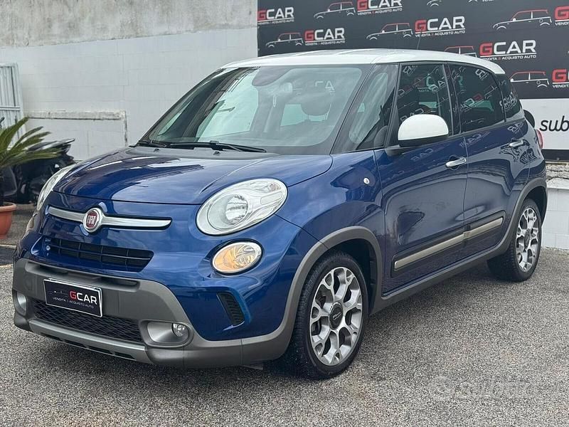 Usata Fiat 500L Trekking 105 CV (77 kW) 2016 Blu Monovolume