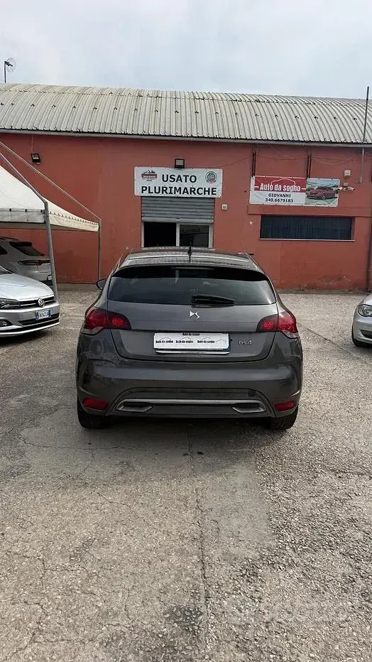 Usata DS Automobiles DS4 Chic 120 CV (88 kW) 2016 Grigio Berlina