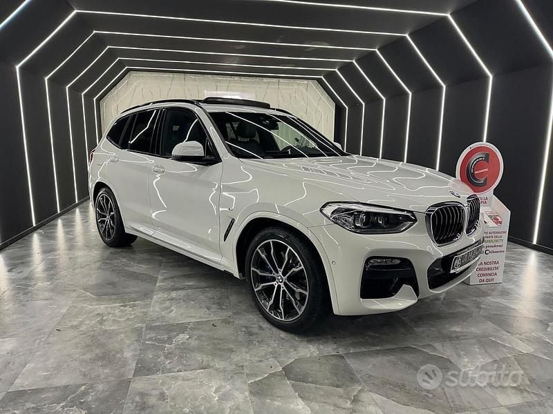 Usata BMW X3 Luxury Line 265 CV (194 kW) 2019 Bianco SUV