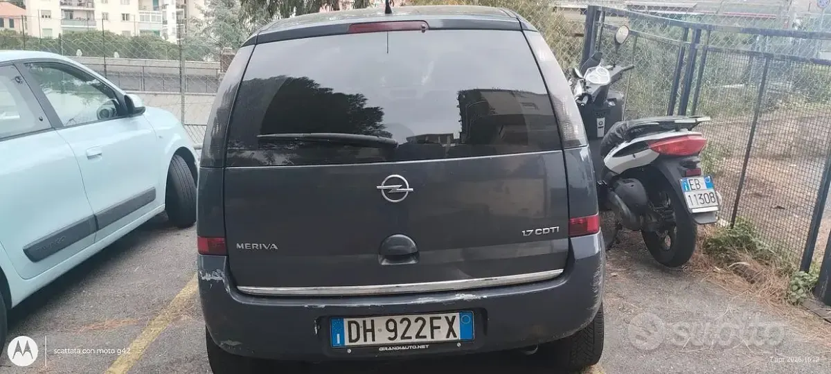 Usata Opel Meriva 101 CV (74 kW) 2007 Grigio Monovolume