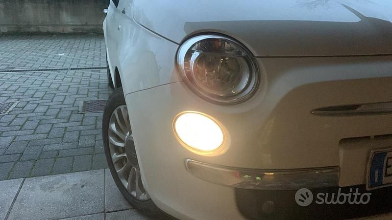 Usata Fiat 500C 2013 Bianco Cabrio