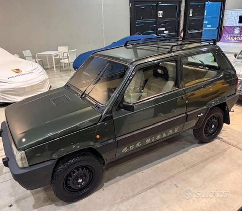 Usata Fiat Panda 4x4 1987 Verde Utilitaria