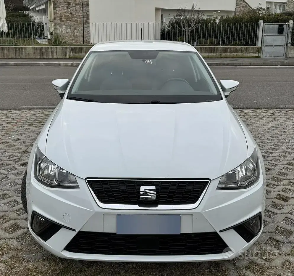 Usata Seat Ibiza Style 80 CV (58 kW) 2018 Bianco Utilitaria