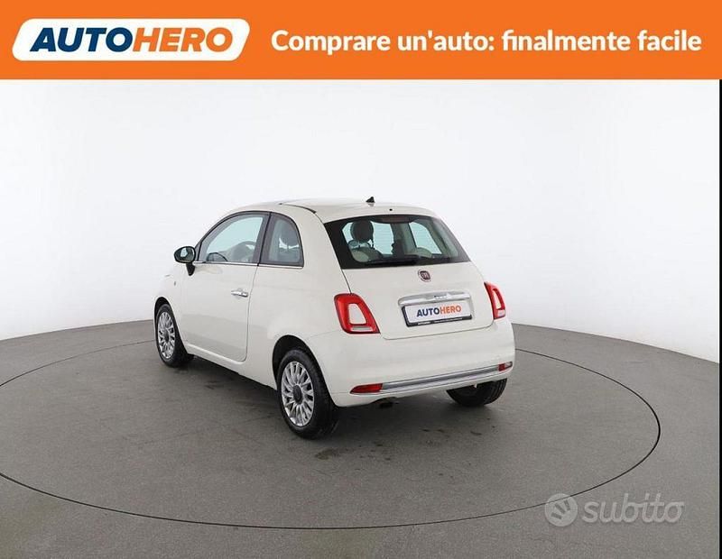 Usata Fiat 500 Lounge 86 CV (63 kW) 2017 Bianco Utilitaria