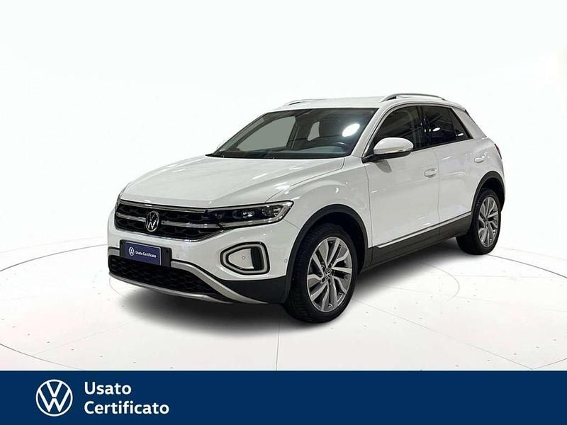 Bianco Usata 2022 VW T-Roc Style SUV | 24.100 € (Cara) - Immagine 1/4