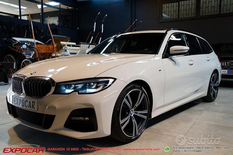Usata BMW 320 M Sport 190 CV (139 kW) 2020 Bianco Station wagon