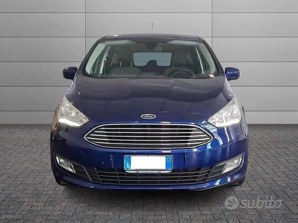 Usata Ford C-MAX Titanium 120 CV (88 kW) 2016 Blu Monovolume