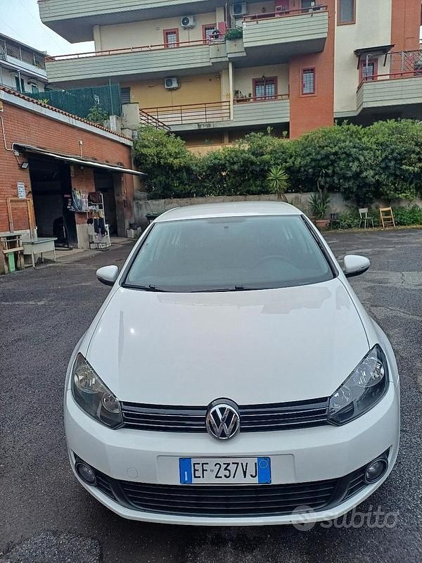 Usata VW Golf VI Comfortline 2009 Bianco Utilitaria