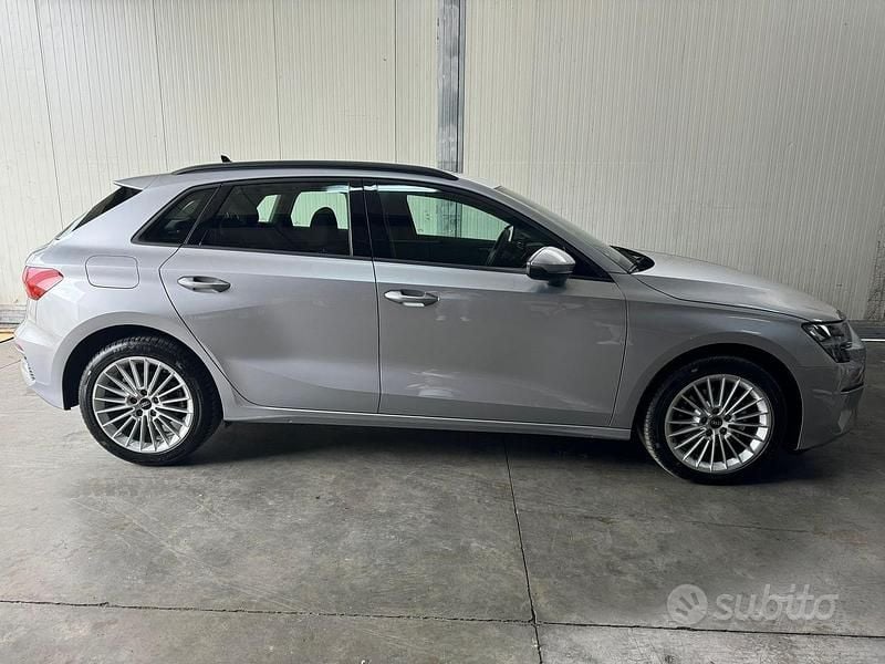 Usata Audi A3 150 CV (110 kW) 2022 Grigio Berlina