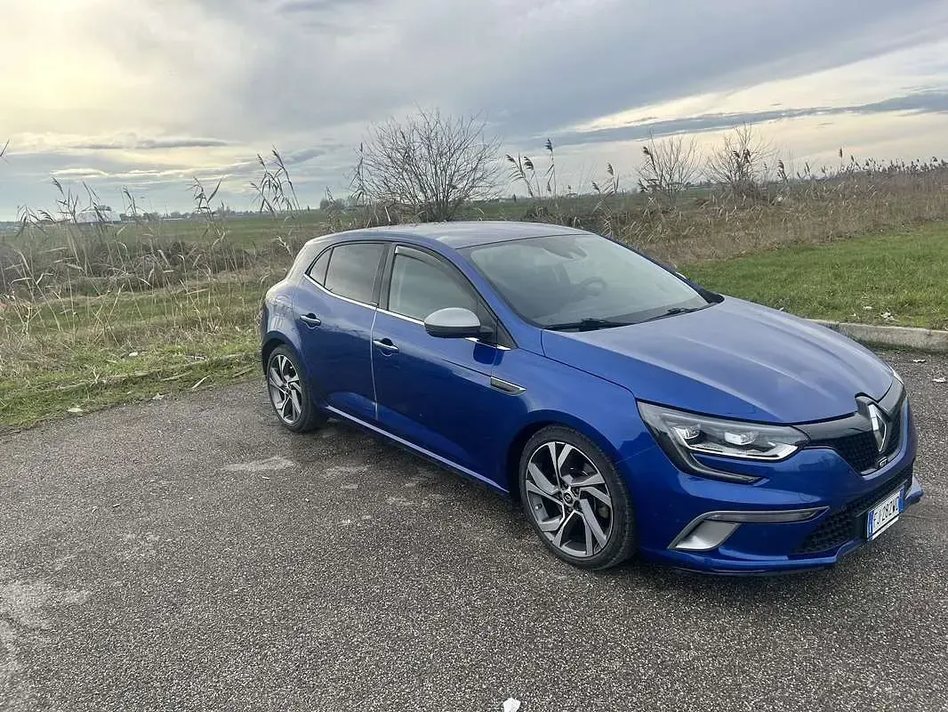 Brugt Renault Mégane IV GT 165 HK (121 kW) 2017 Blå Sedan