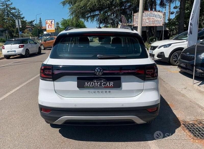 Usata VW T-Cross Style 115 CV (84 kW) 2024 Bianco SUV
