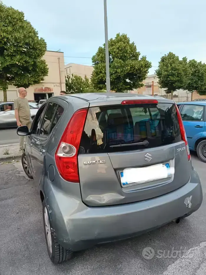 Usata Suzuki Splash 75 CV (55 kW) 2008 Grigio Utilitaria