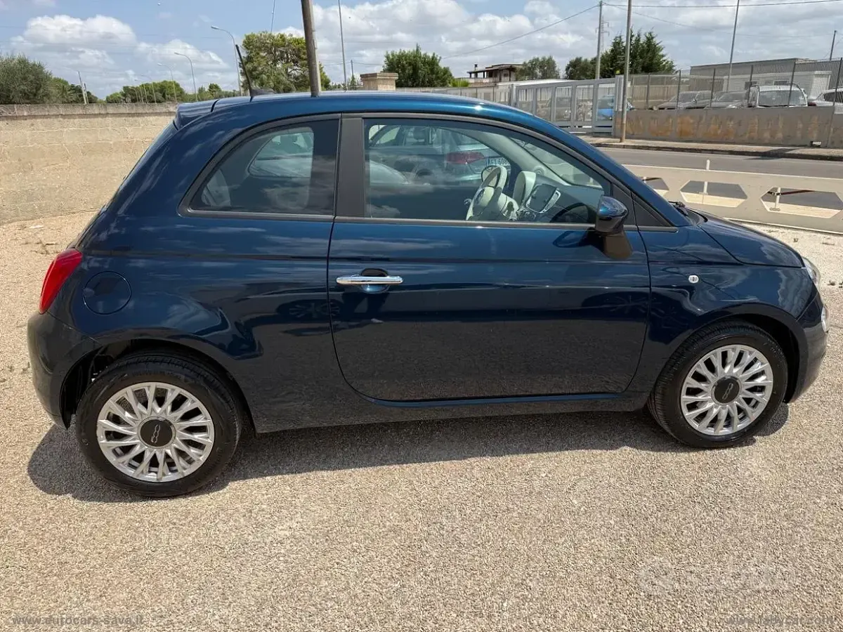 Usata Fiat 500 Lounge 70 CV (51 kW) 2021 Bluazzurro Berlina