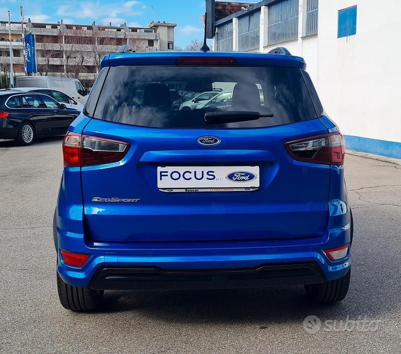 Usata Ford Ecosport ST 125 CV (91 kW) 2021 Blu/azzurro SUV