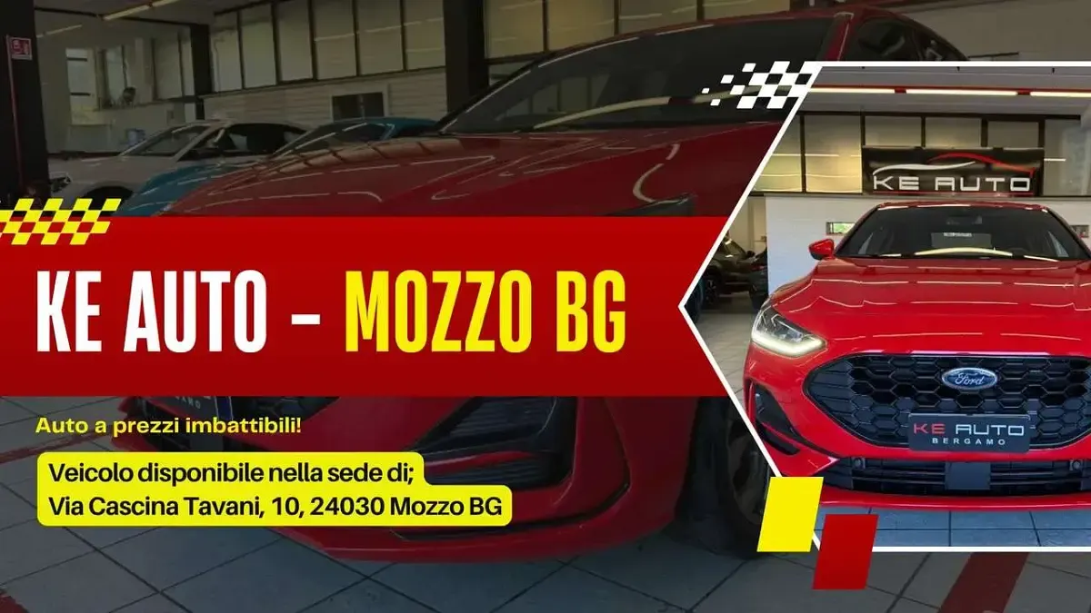 Usata Ford Focus ST-Line 125 CV (91 kW) 2024 Colorado red Berlina