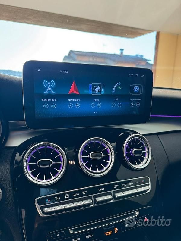 Usata Mercedes C200 2015 Grigio Berlina