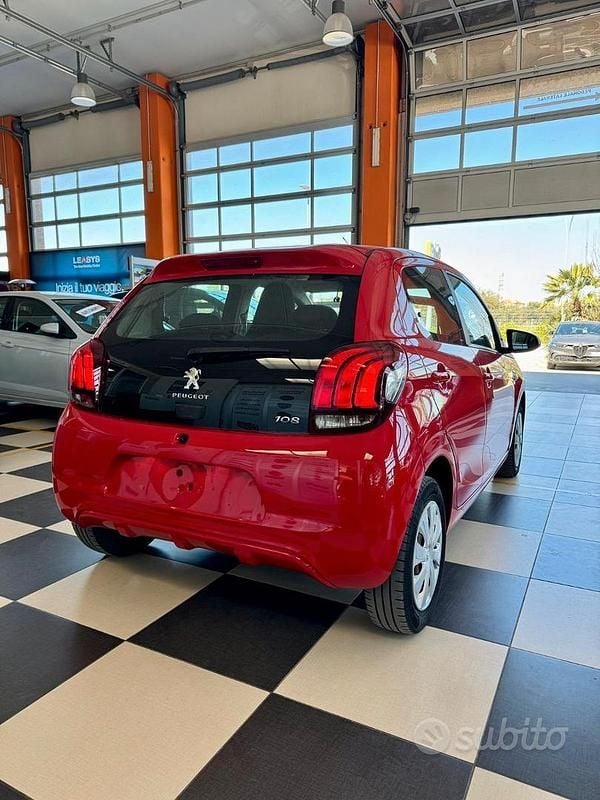 Usata Peugeot 108 Active 2020 Rosso Berlina