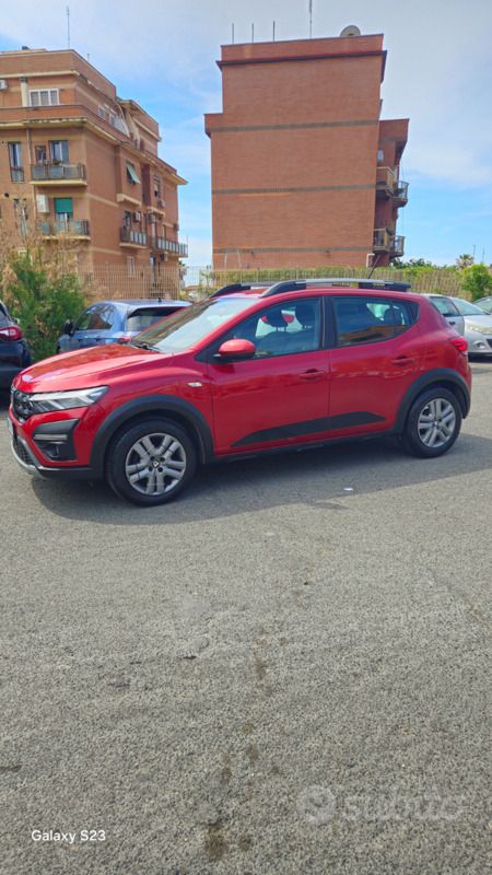 Rosso Usata 2021 Dacia Sandero Stepway Due volumi | 13.500 € - Immagine 1/4