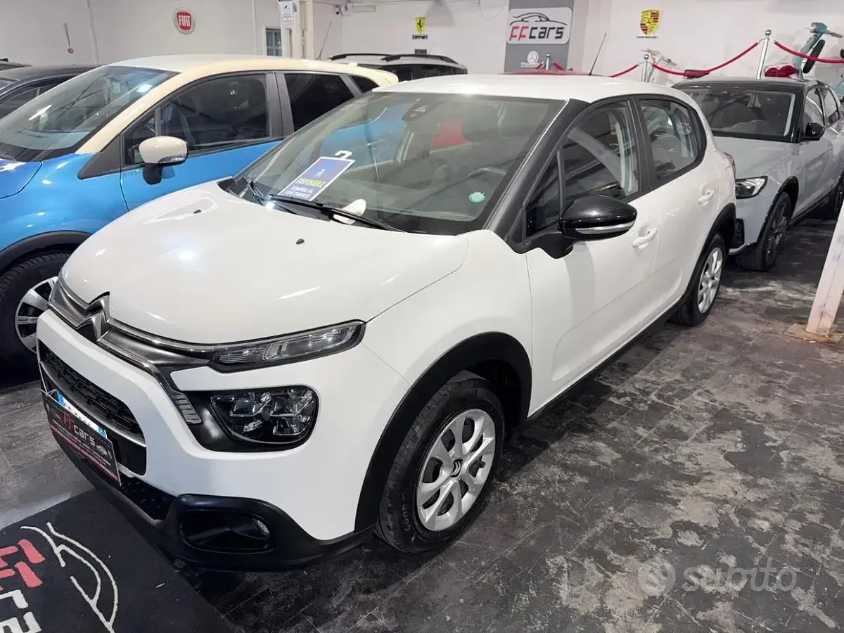 Usata Citroën C3 Feel 102 CV (75 kW) 2021 Bianco Utilitaria