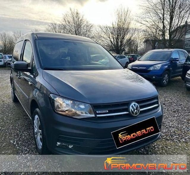 Usata VW Caddy Maxi Trendline 110 CV (80 kW) 2018 Grigio scuro Monovolume