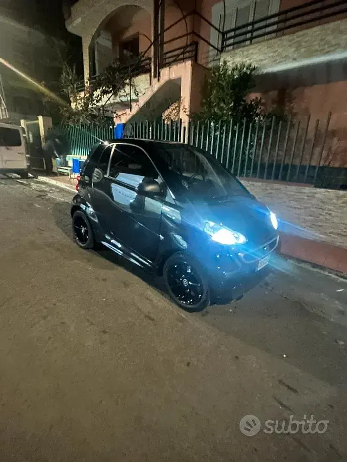 Begagnad Smart ForTwo Coupé 71 HK (52 kW) 2014 Svart Sportkupé
