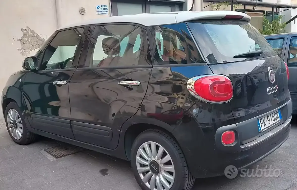 Usata Fiat 500L 95 CV (69 kW) 2017 Nero Monovolume