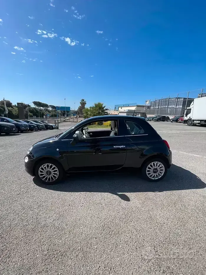 Usata Fiat 500 Lounge 69 CV (50 kW) 2018 Nero Berlina