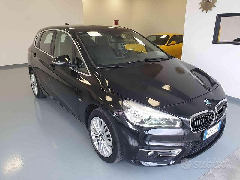 Usata BMW 216 Active Tourer Luxury Line 115 CV (84 kW) 2016 Nero Monovolume