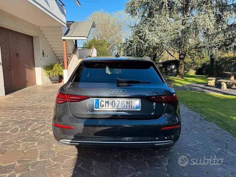 Usata Audi A3 Advanced 2021 Grigio Berlina
