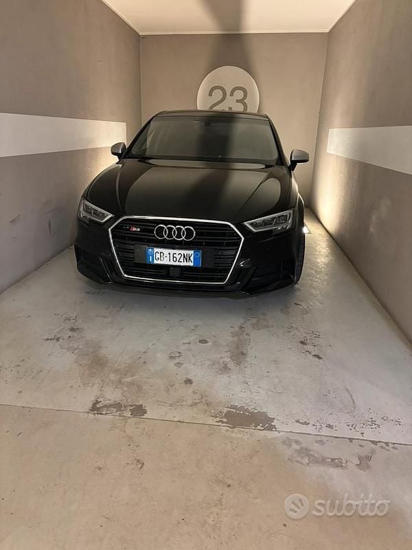 Usata Audi A3 Attraction 150 CV (110 kW) 2020 Nero Berlina
