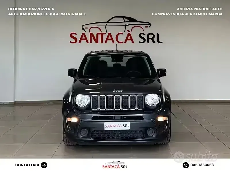 Usata Jeep Renegade Limited 131 CV (96 kW) 2023 Grigio SUV