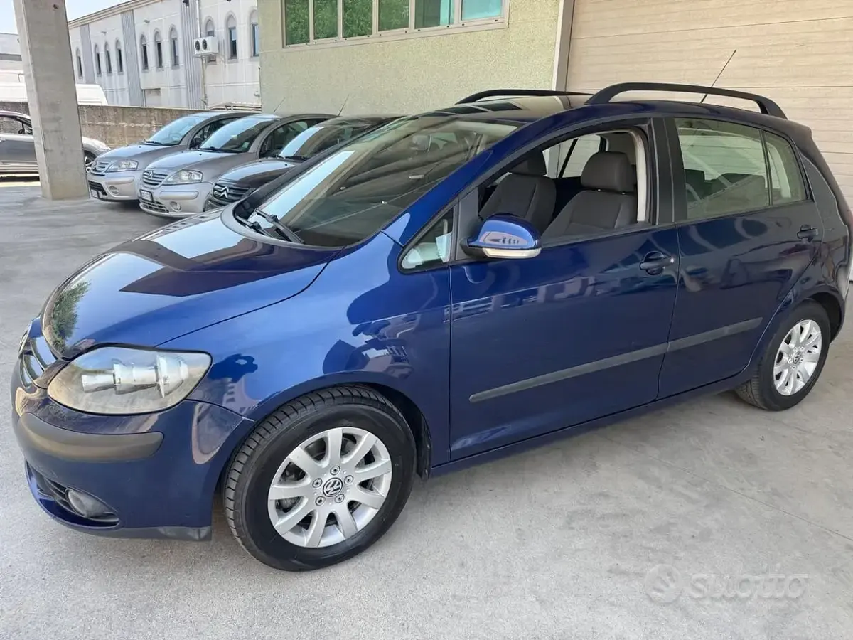 Usata VW Golf Plus Cross United 102 CV (75 kW) 2008 Blu Utilitaria
