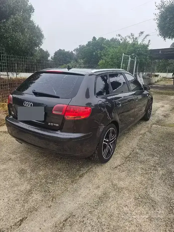 Usata Audi A3 140 CV (102 kW) 2008 Grigio Utilitaria