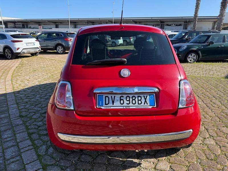 Usata Fiat 500 75 CV (55 kW) 2008 Rosso Berlina
