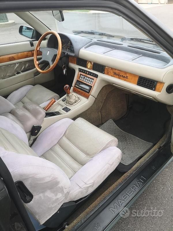 Usata Maserati Biturbo 203 CV (149 kW) 1990 Nero Coupé