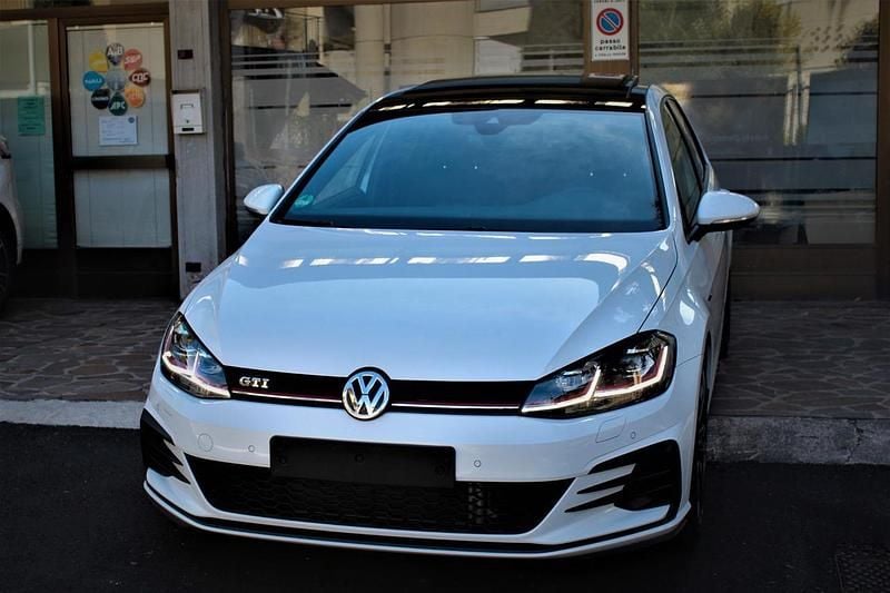 Usata VW Golf VII GTI 245 CV (180 kW) 2019 Bianco Berlina