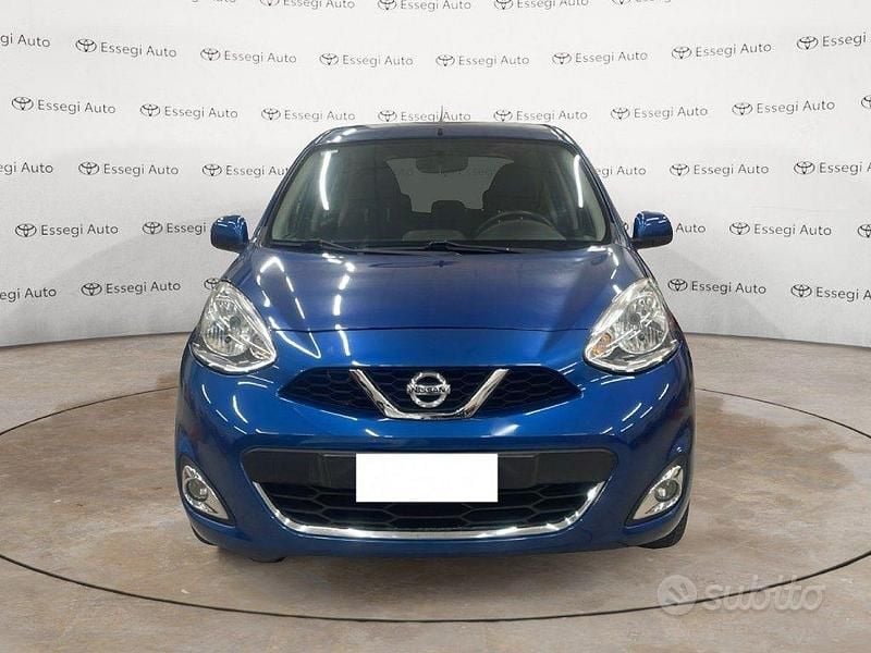 Usata Nissan Micra Acenta 80 CV (58 kW) 2015 Blu Utilitaria