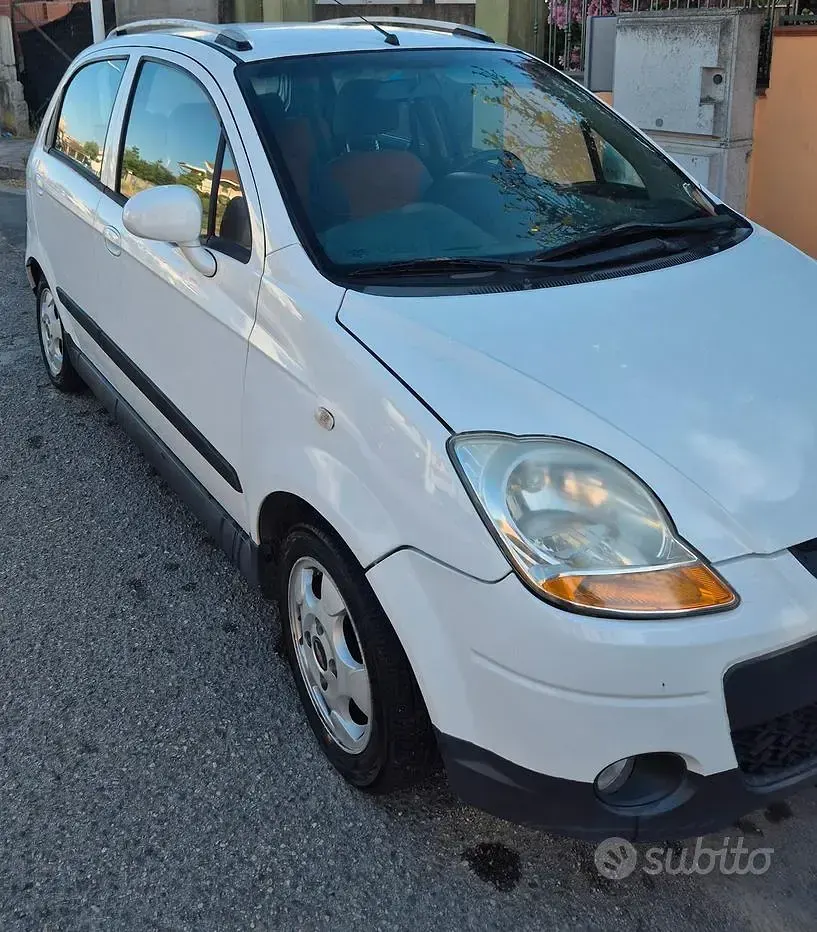 Usata Chevrolet Matiz 67 CV (49 kW) 2009 Bianco Utilitaria